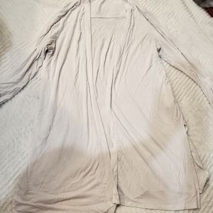 White cardigan